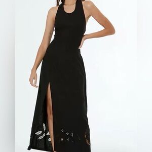 YFB Sleeveless Dress With Embroidery